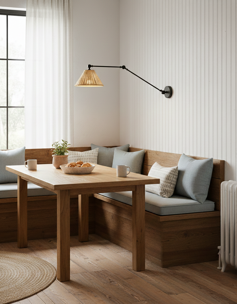 Barnes Swing Arm Metal Wall Lamp — product view 10