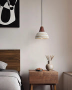 Beata Ceramics Wood Pendant Lamp — product view 12
