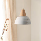 Beata Ceramics Wood Pendant Lamp — product view 3