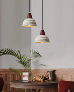 Beata Ceramics Wood Pendant Lamp — product view 17