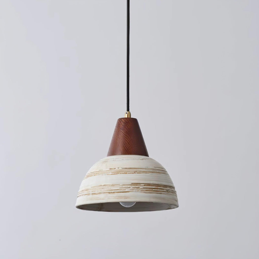 Beata Ceramics Wood Pendant Lamp — product view 19
