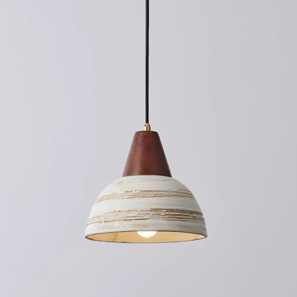 Beata Ceramics Wood Pendant Lamp — product view 21