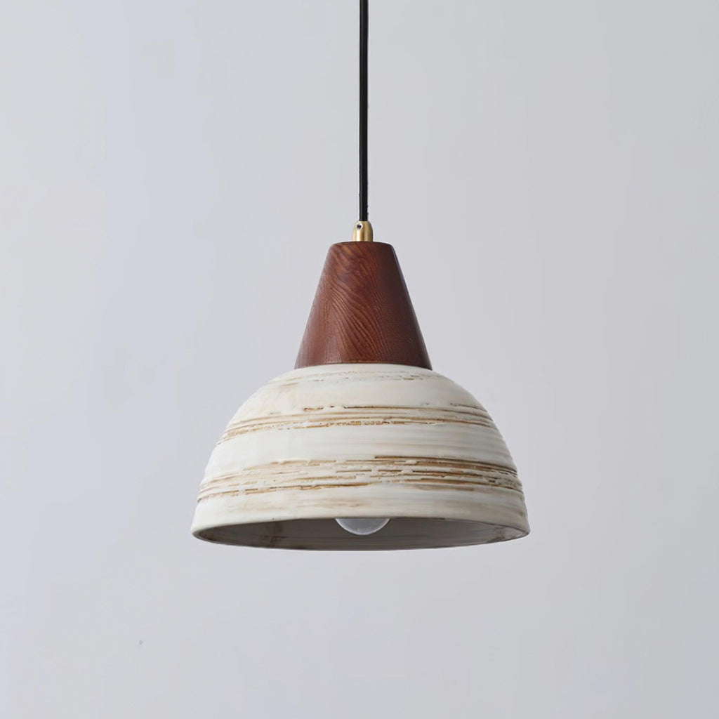 Beata Ceramics Wood Pendant Lamp — product view 22