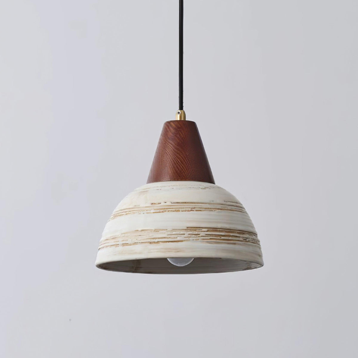 Beata Ceramics Wood Pendant Lamp — product view 22