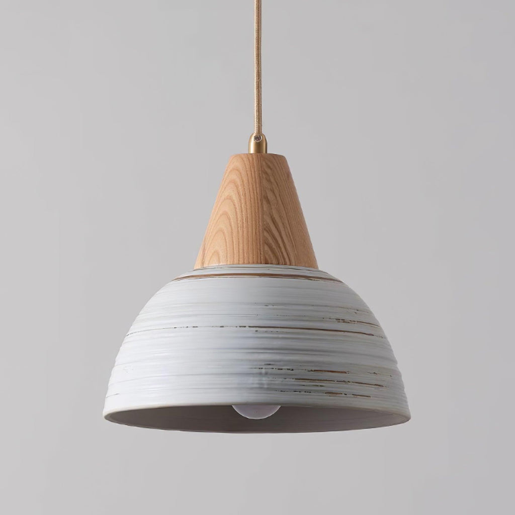 Beata Ceramics Wood Pendant Lamp — product view 8