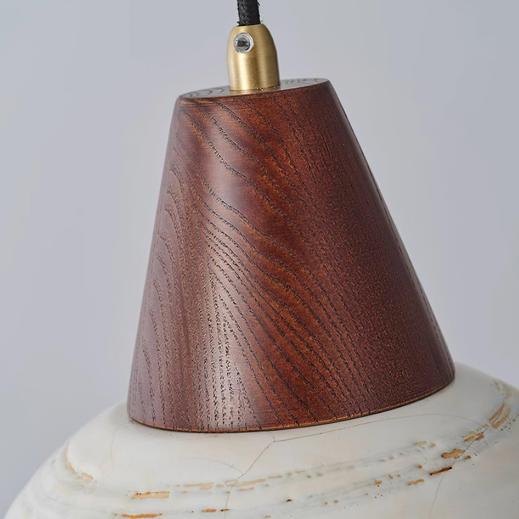 Beata Ceramics Wood Pendant Lamp — product view 24