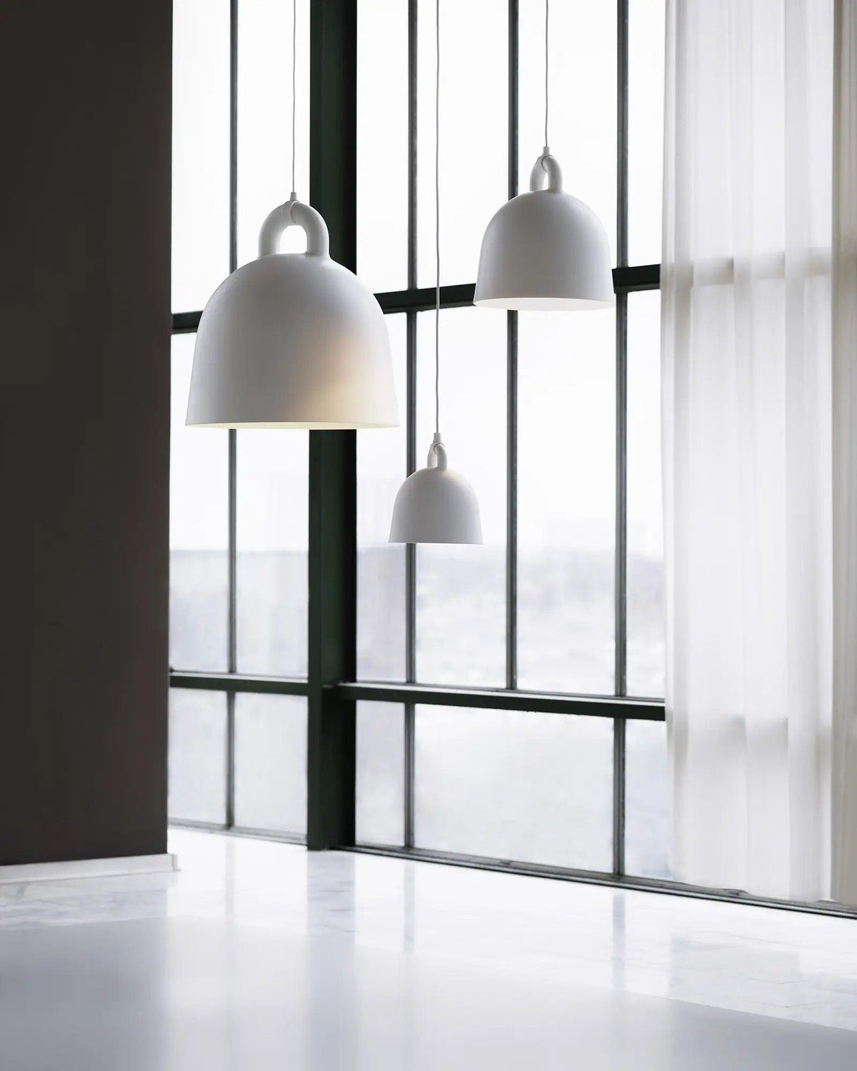 Bell Metal Pendant Light — product view 3