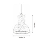 Bellaro Travertine Pendant Lamp — product view 9
