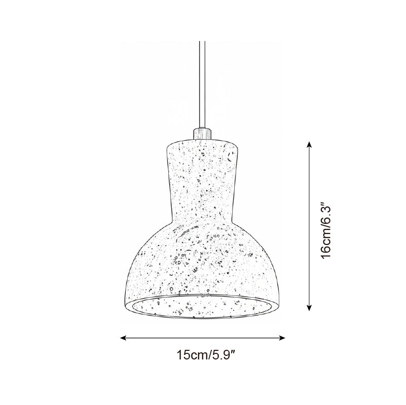Bellaro Travertine Pendant Lamp — product view 9