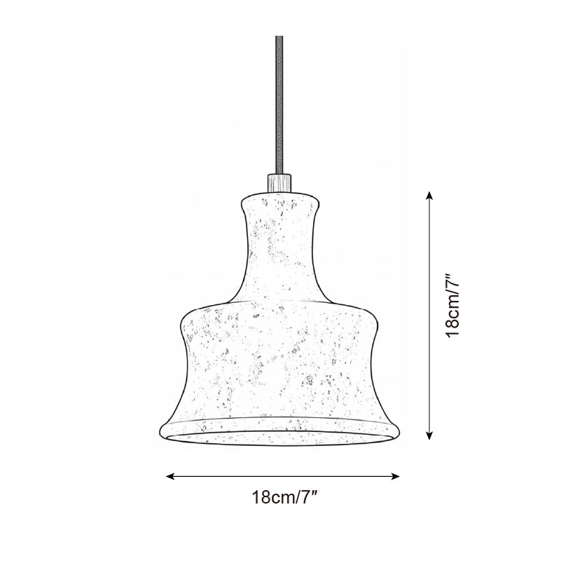 Bellaro Travertine Pendant Lamp — product view 10