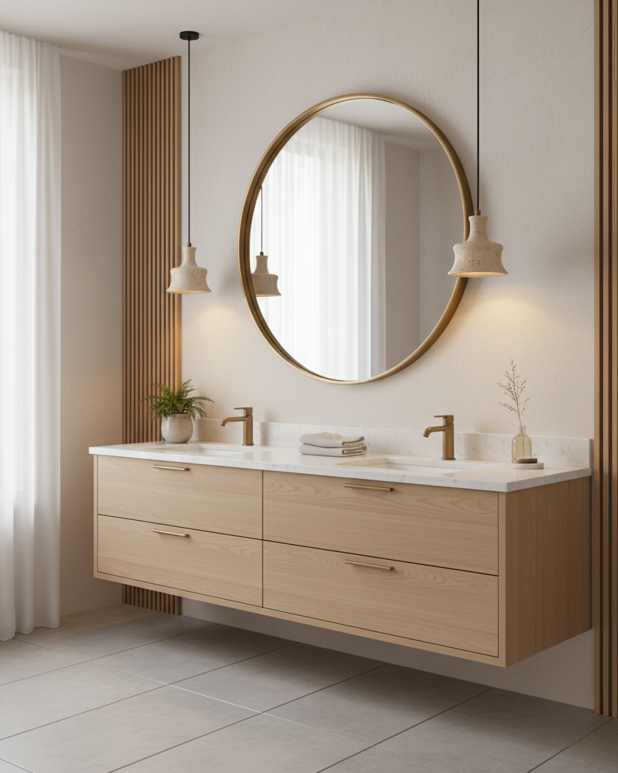 Bellaro Travertine Pendant Lamp — product view 26
