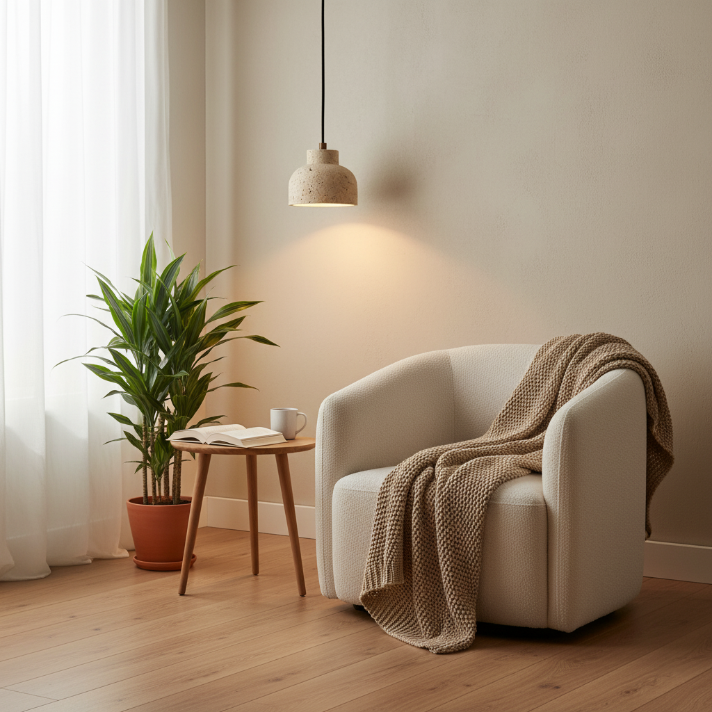 Bellaro Travertine Pendant Lamp — product view 27