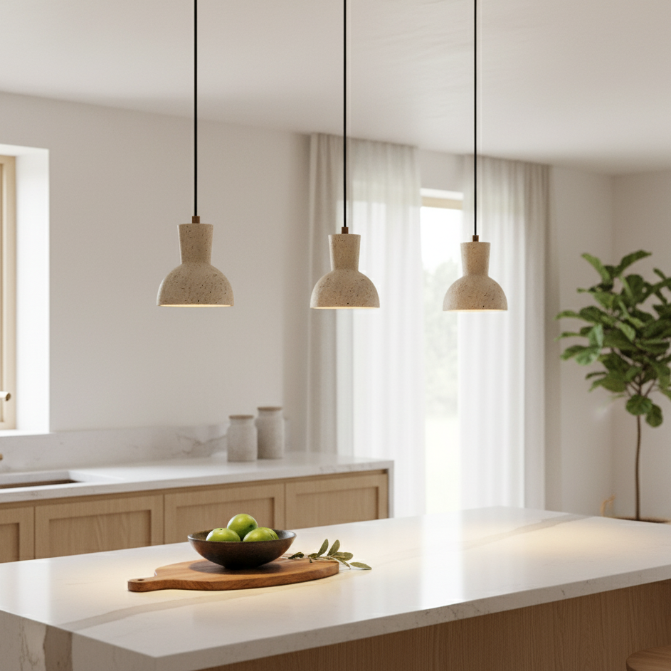 Bellaro Travertine Pendant Lamp — product view 21