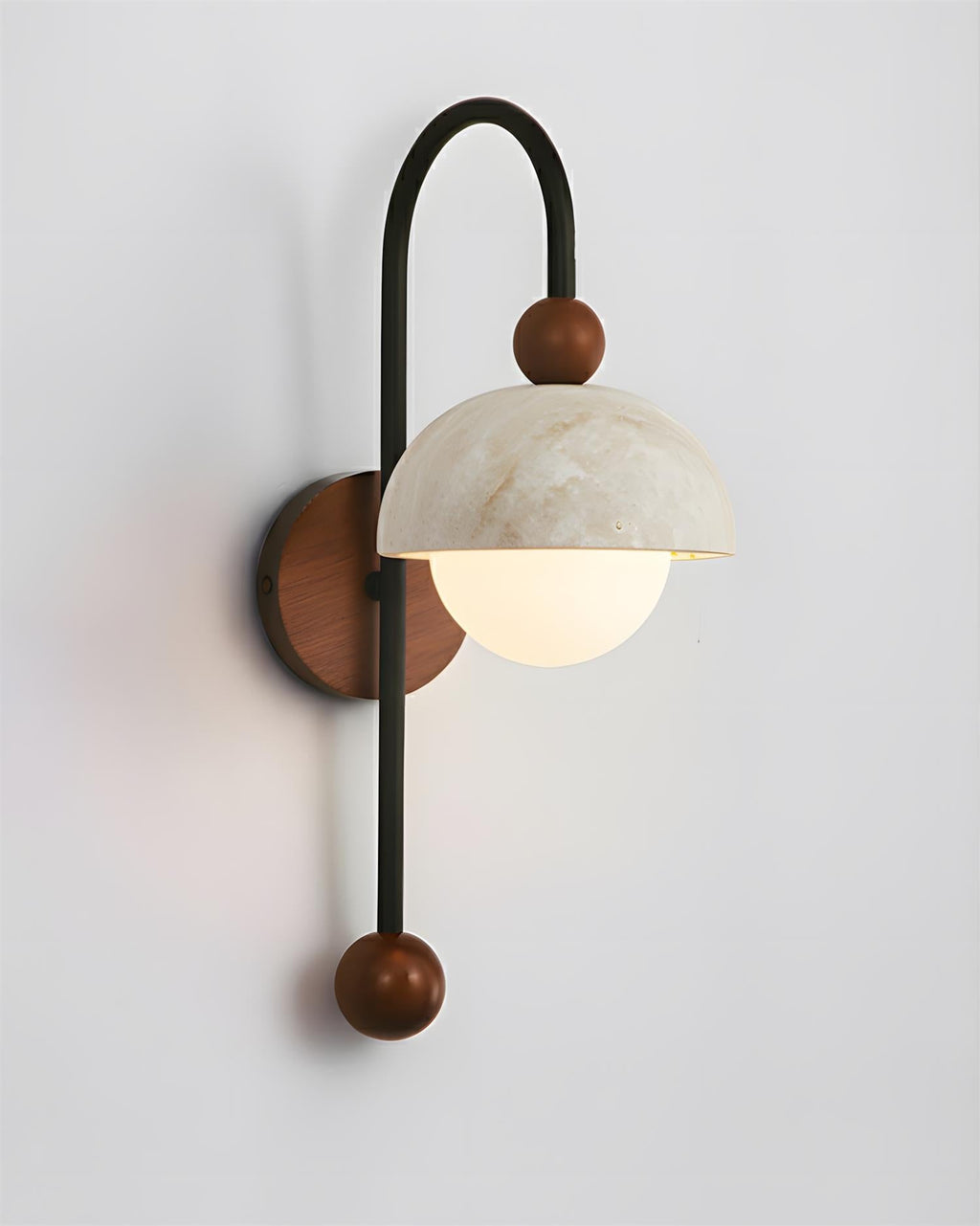 Bellaro Travertine Wall Lamp — product view 2