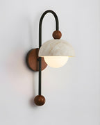 Bellaro Travertine Wall Lamp — product view 2