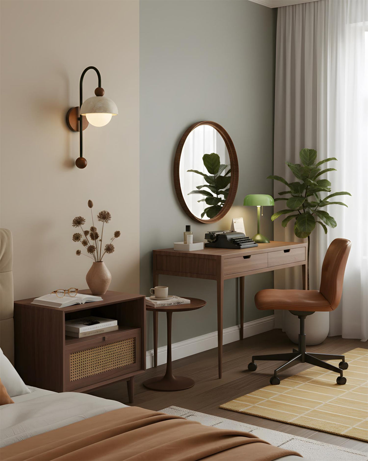 Bellaro Travertine Wall Lamp — product view 3