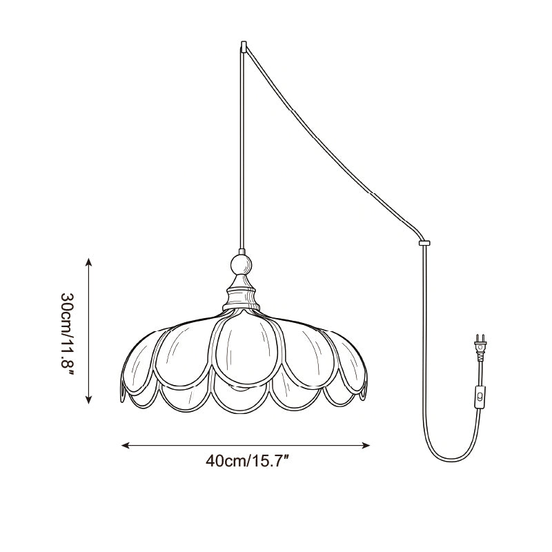 Bellerin Plug In Pendant Light — product view 5