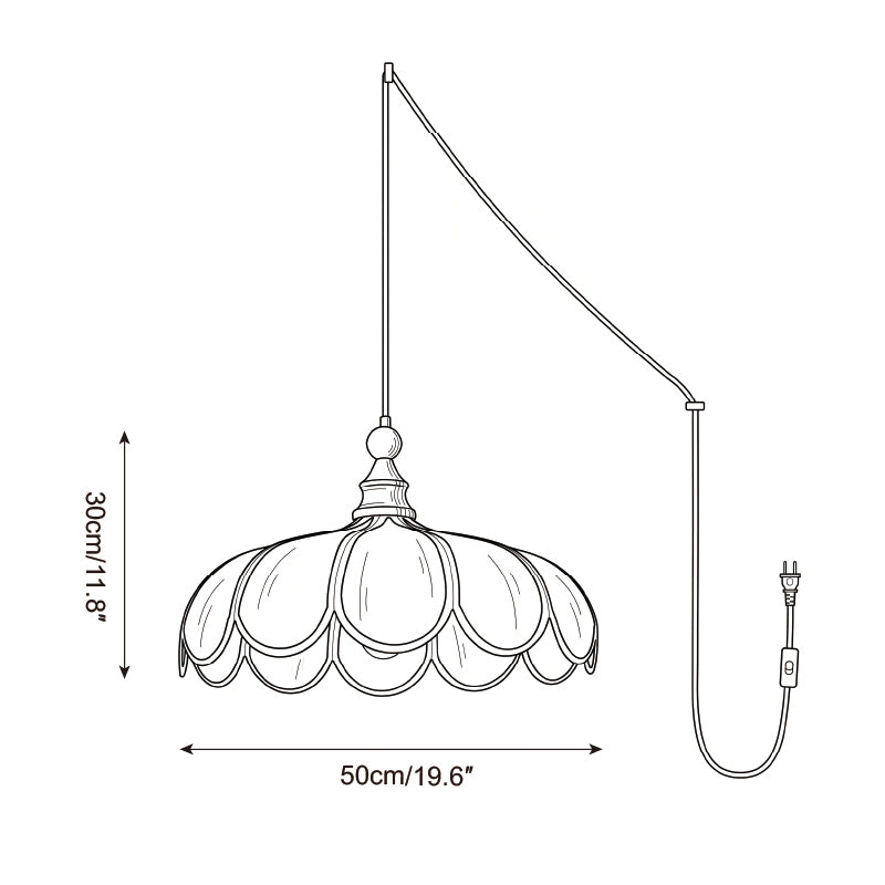 Bellerin Plug In Pendant Light — product view 6