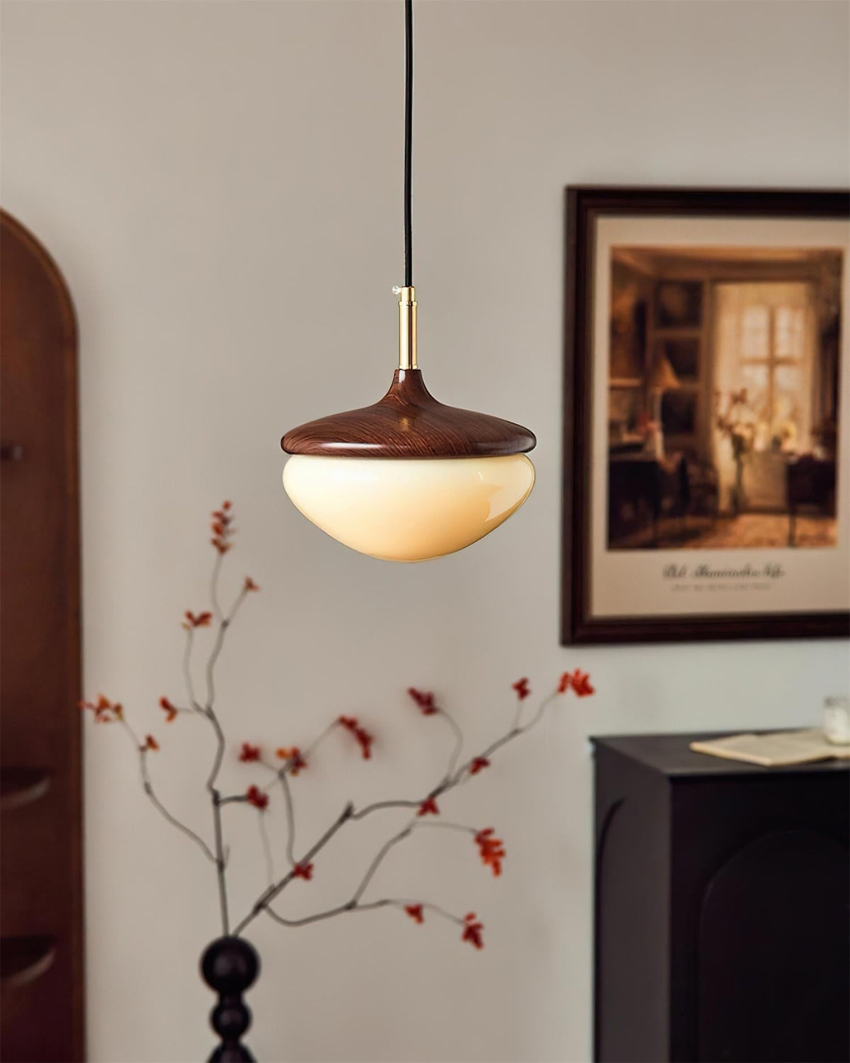 Belora Glass Pendant Lamp — product view 3