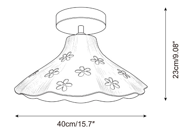 Bloomira Semi-Flush Mount — product detail 11