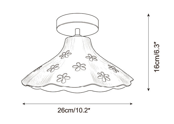 Bloomira Semi-Flush Mount — product detail 10