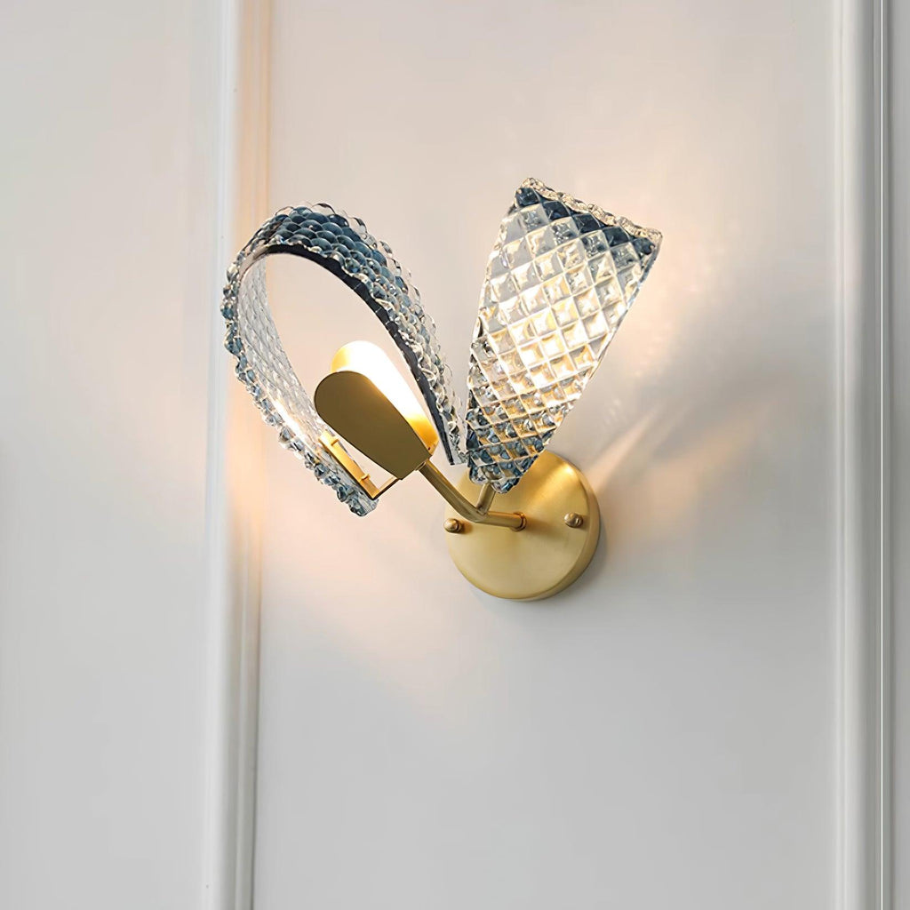 Blue Ribbon Glass Wall Lamp — product view 11