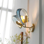 Blue Ribbon Glass Wall Lamp — product view 10
