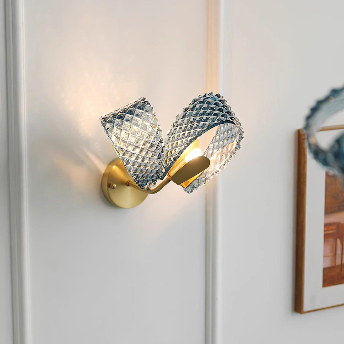 Blue Ribbon Glass Wall Lamp — product view 29