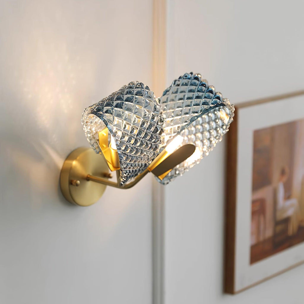 Blue Ribbon Glass Wall Lamp — product view 24