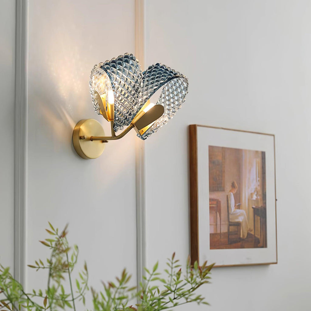 Blue Ribbon Glass Wall Lamp — product view 20