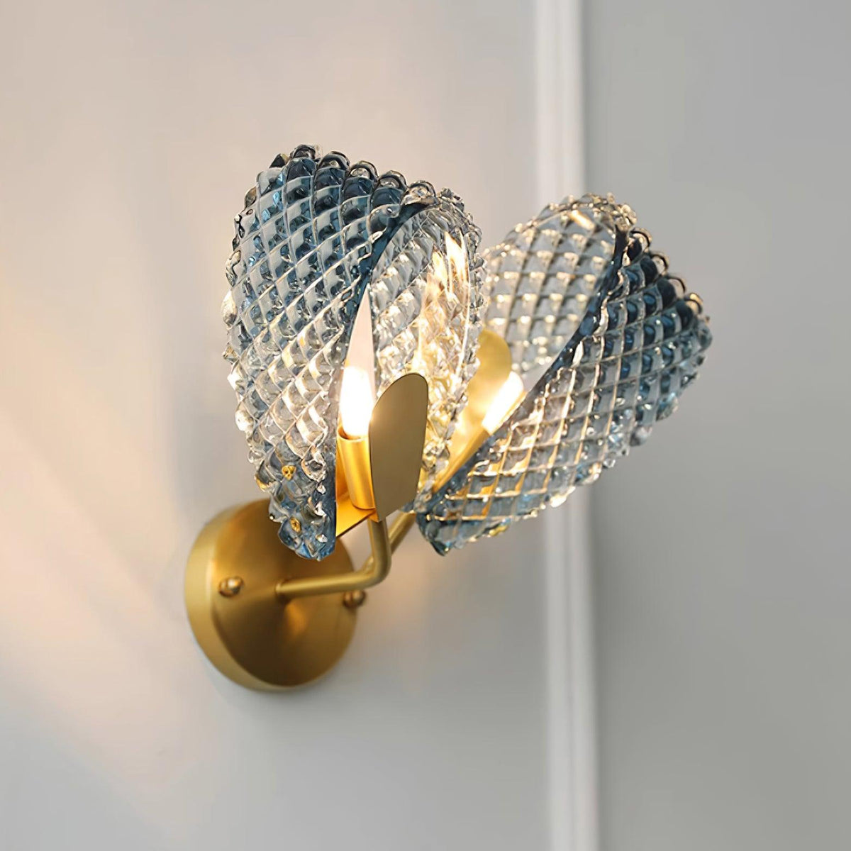 Blue Ribbon Glass Wall Lamp — product view 18