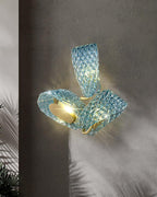 Blue Ribbon Glass Wall Lamp — product view 8