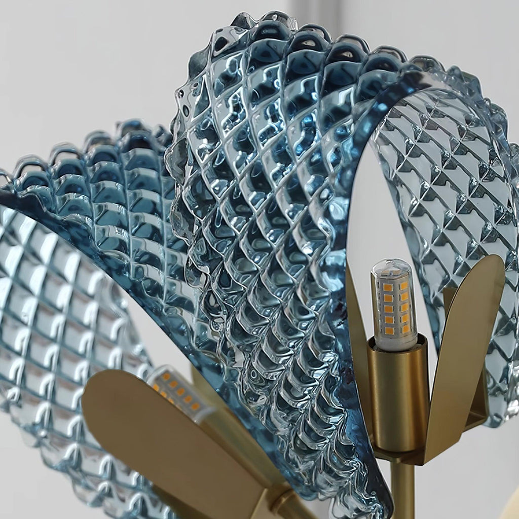 Blue Ribbon Glass Wall Lamp — product view 26