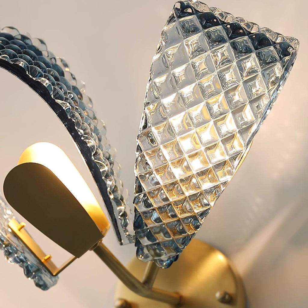 Blue Ribbon Glass Wall Lamp — product view 25