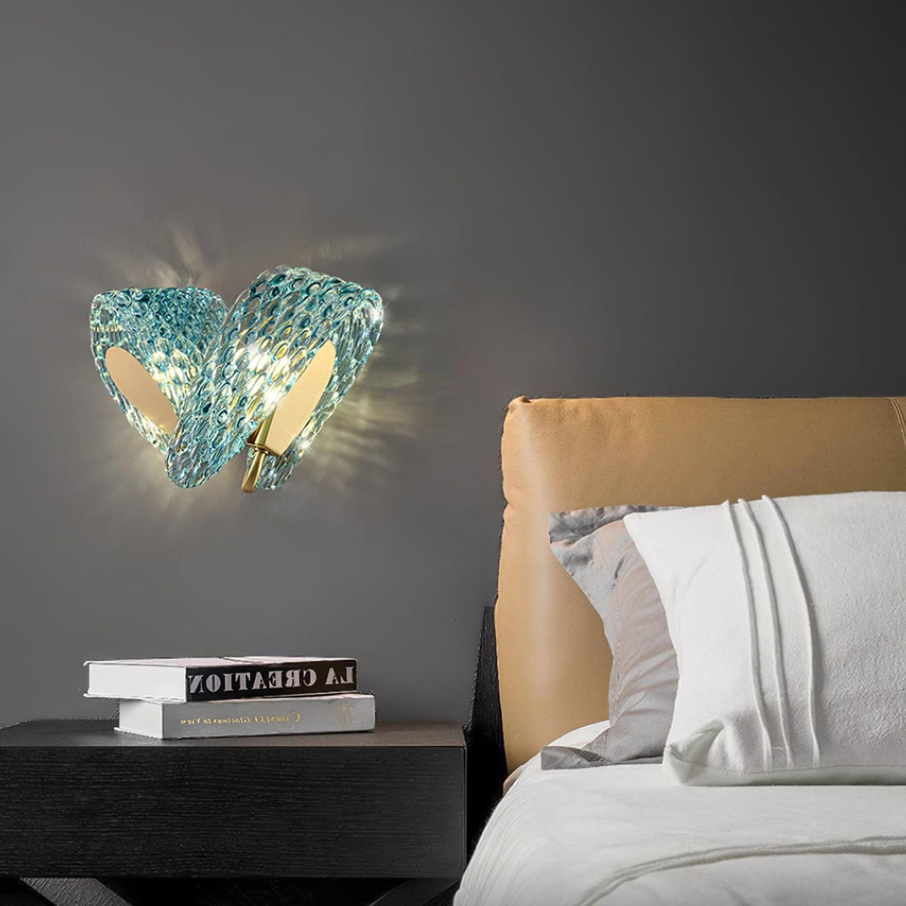 Blue Ribbon Glass Wall Lamp — product view 4