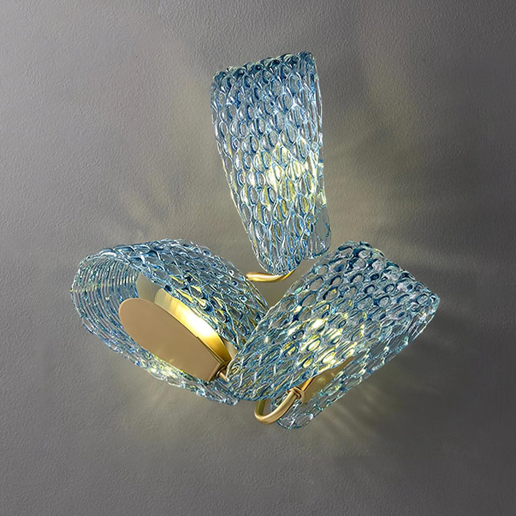 Blue Ribbon Glass Wall Lamp — product view 14