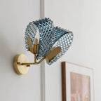 Blue Ribbon Glass Wall Lamp — product view 13