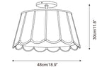 Brinelle Semi-Flush Mount — product detail 16