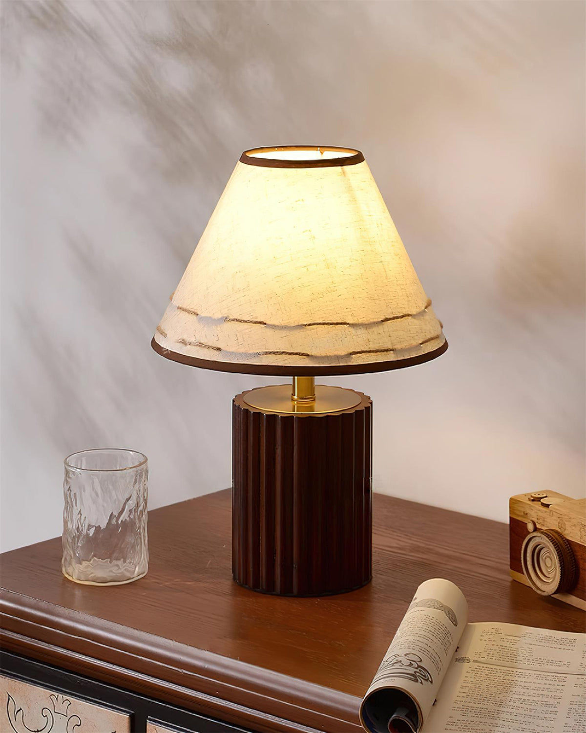 Brooke Wooden Wood Table Lamp — product view 11