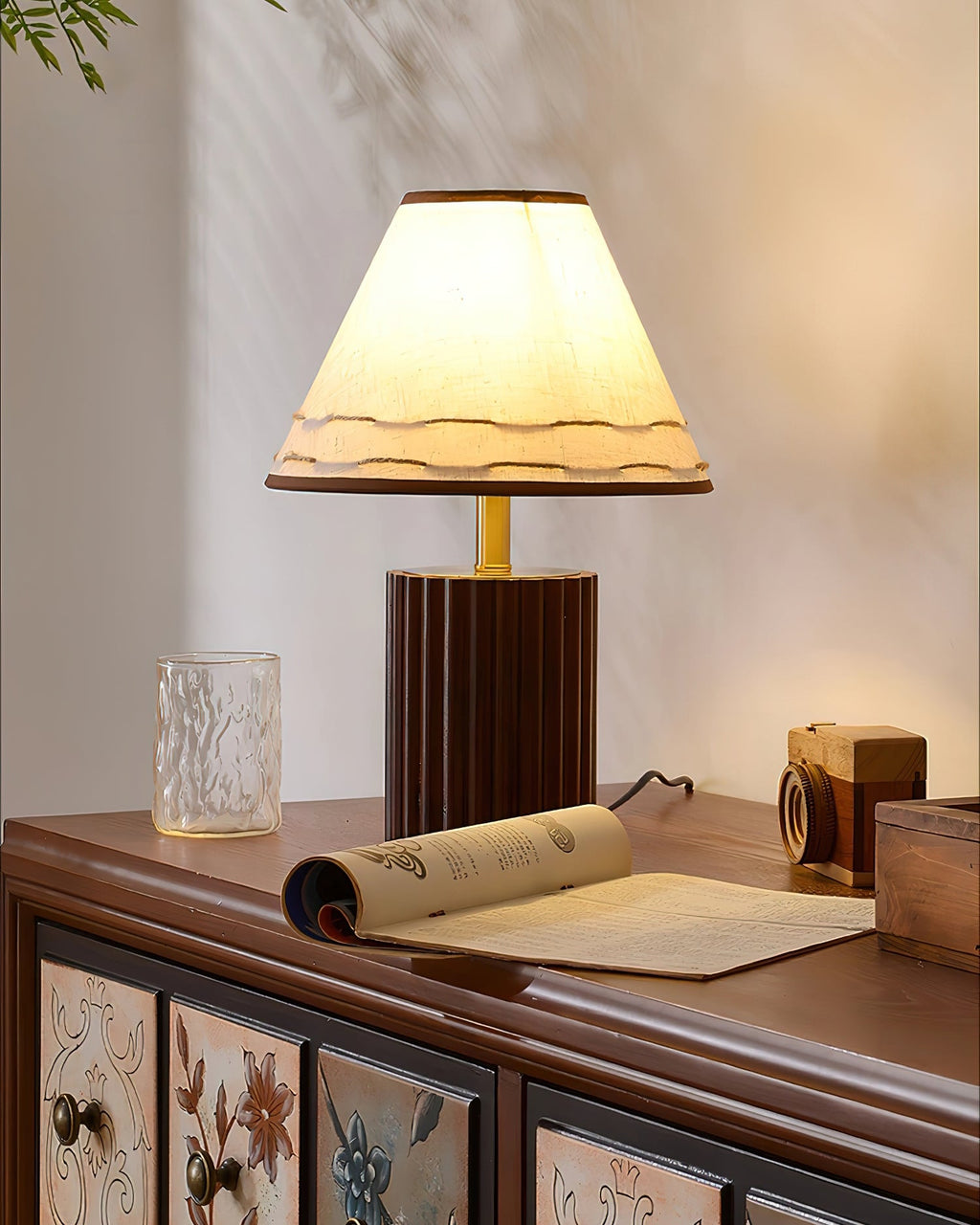 Brooke Wooden Wood Table Lamp — product view 3