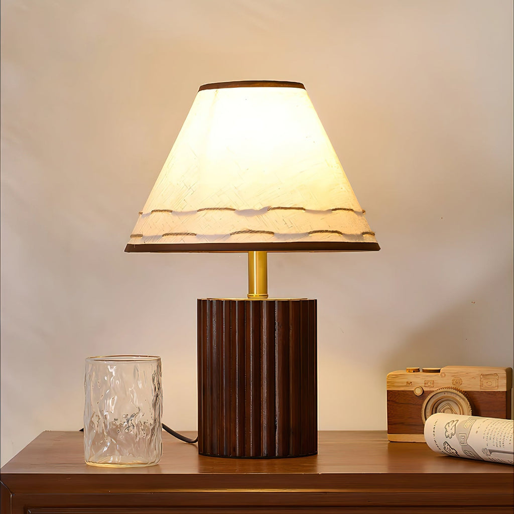 Brooke Wooden Wood Table Lamp — product view 4
