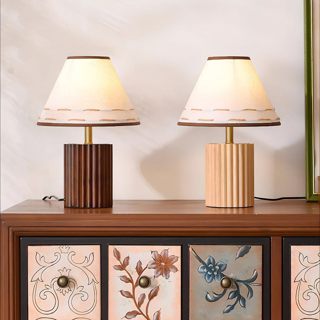 Brooke Wooden Wood Table Lamp — product view 6
