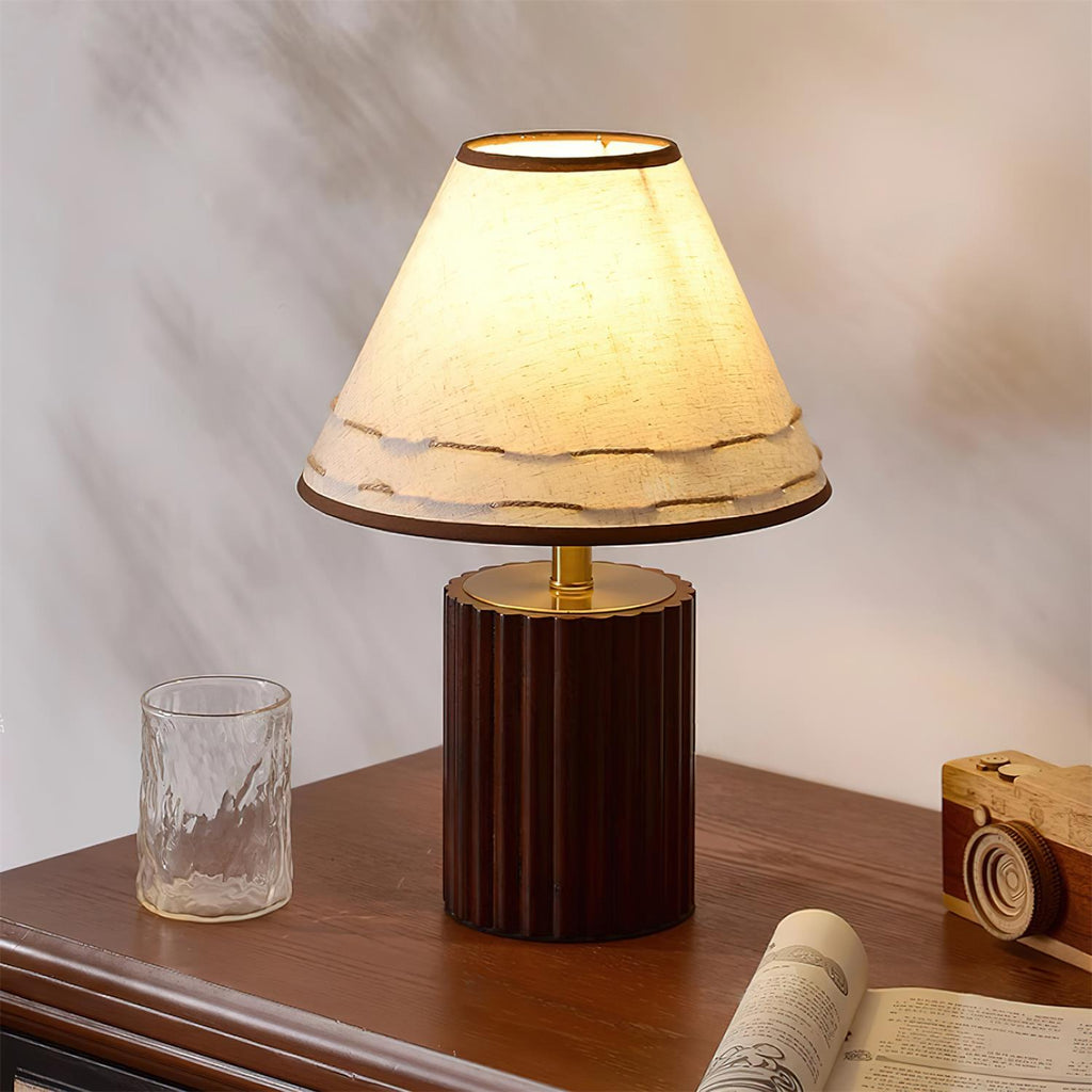 Brooke Wooden Wood Table Lamp — product view 8