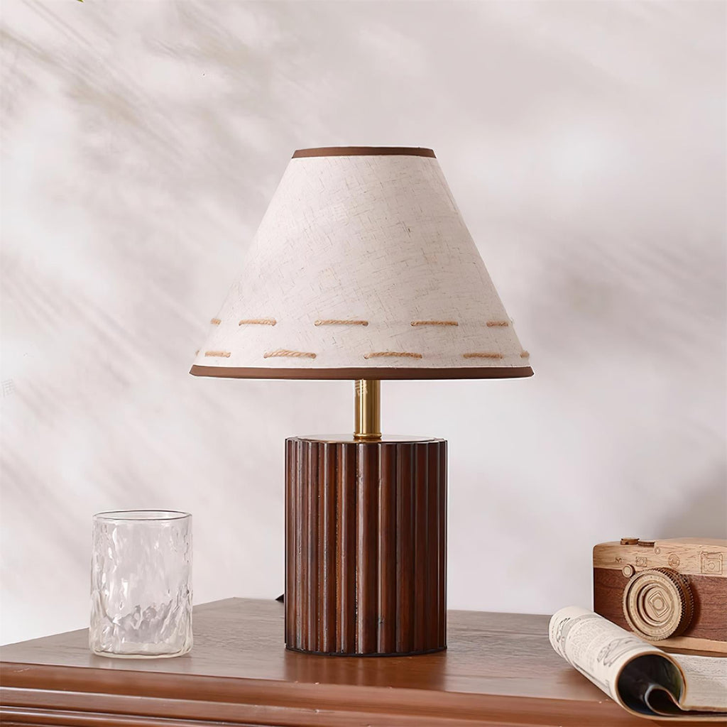 Brooke Wooden Wood Table Lamp — product view 9