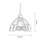 Butterfly Jewel Glass Pendant Lamp — product view 6