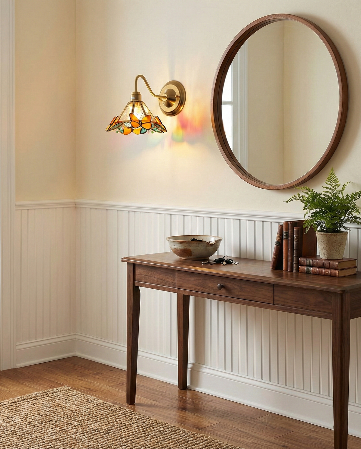 Butterfly Jewel Glass Wall Lamp — product view 10