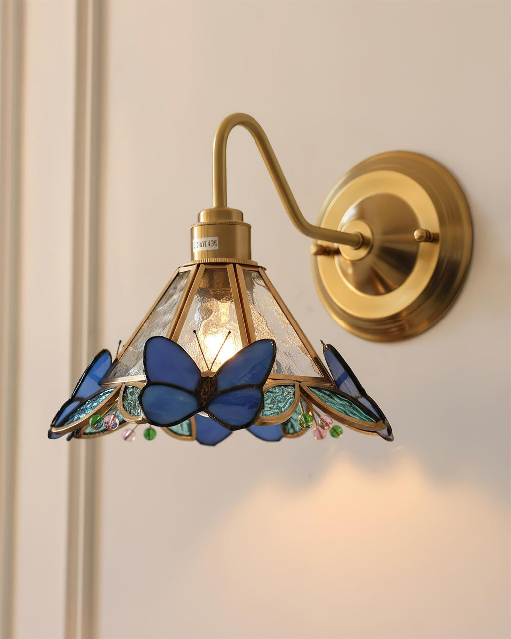 Butterfly Jewel Glass Wall Lamp — product view 24