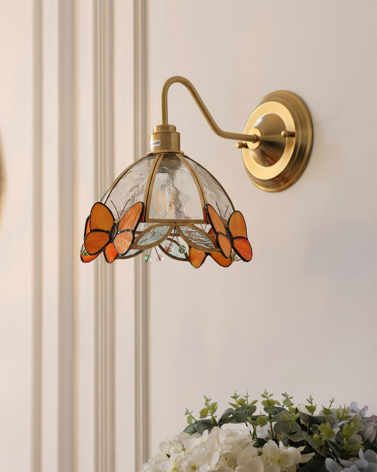 Butterfly Jewel Glass Wall Lamp — product view 28