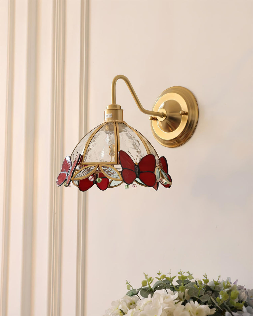 Butterfly Jewel Glass Wall Lamp — product view 29
