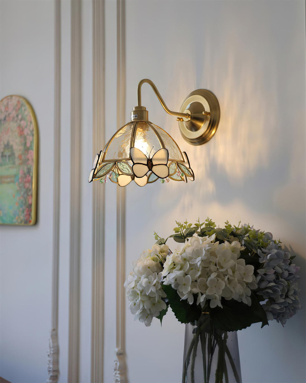 Butterfly Jewel Glass Wall Lamp — product view 34